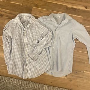 2 Brooks Brothers dress shirts. 16.5 34/35